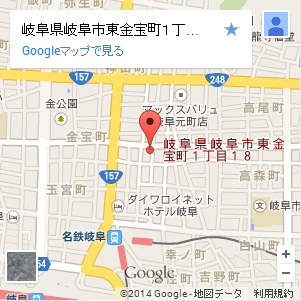 [岐阜市]BAR WORKIN'(バー ワーキン) Google Map